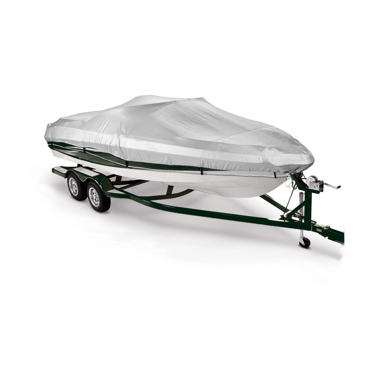 Boat Cover for V-Hull Fishing Ski Bass (16'-18.5'L, 96"W)