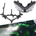 LED Headlight Assembly & Stay Fairing Bracket for Kawasaki Ninja 400 (2018–2024)