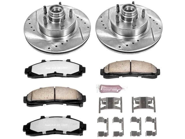 Front Brake Pad and Rotor Kit for Mazda B4000 (1998–2002) XB545YH