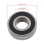 20X 6203-2RS Rubber Seal Ball Bearings for Industrial Use (17x40x12mm)