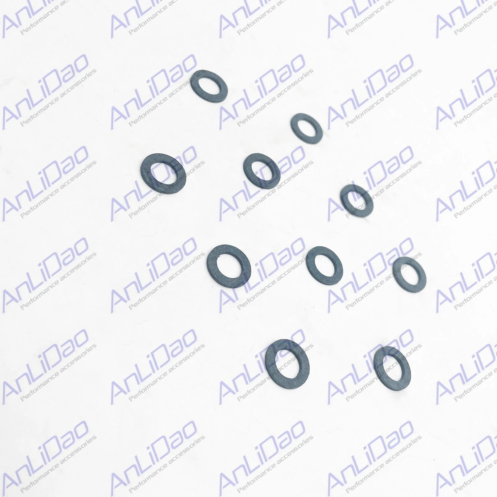 10Pcs Lower Unit Oil Drain Gasket for Yamaha (90430-08020, 90430-08003)