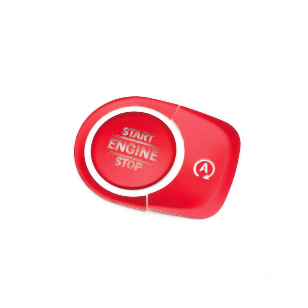 Red Aluminum Ignition Start Stop Button Switch for Mercedes GLE (2019-2025)