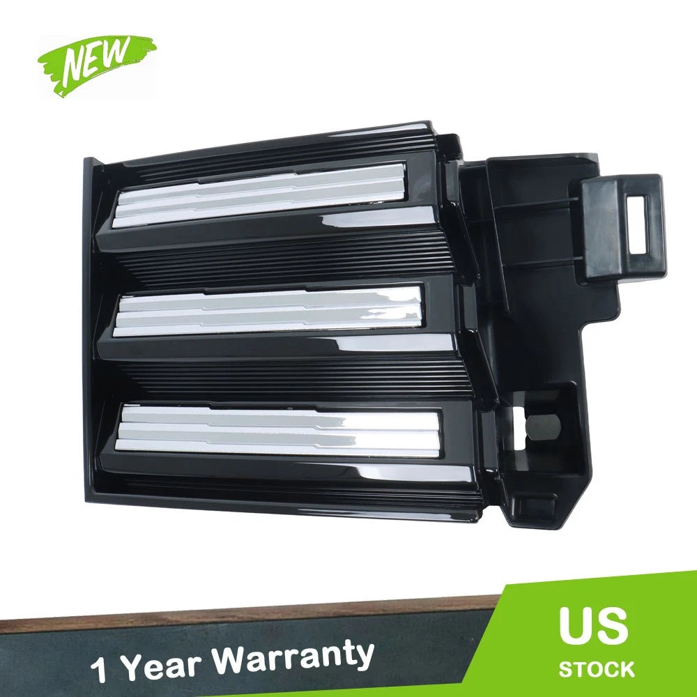 Passenger Side Fog Light Cover for Nissan Kicks (2025) Black