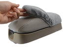 Fleece Console Lid Armrest Cover for Hyundai Elantra (2001–2006) Gray