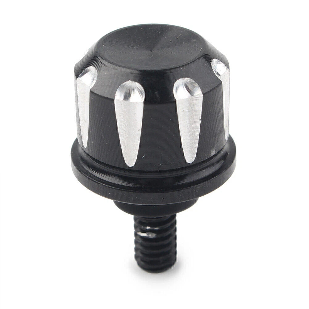 1pc 1/4"-20 Black Rear Fender Seat Screw Bolt for Harley (1996–2023)