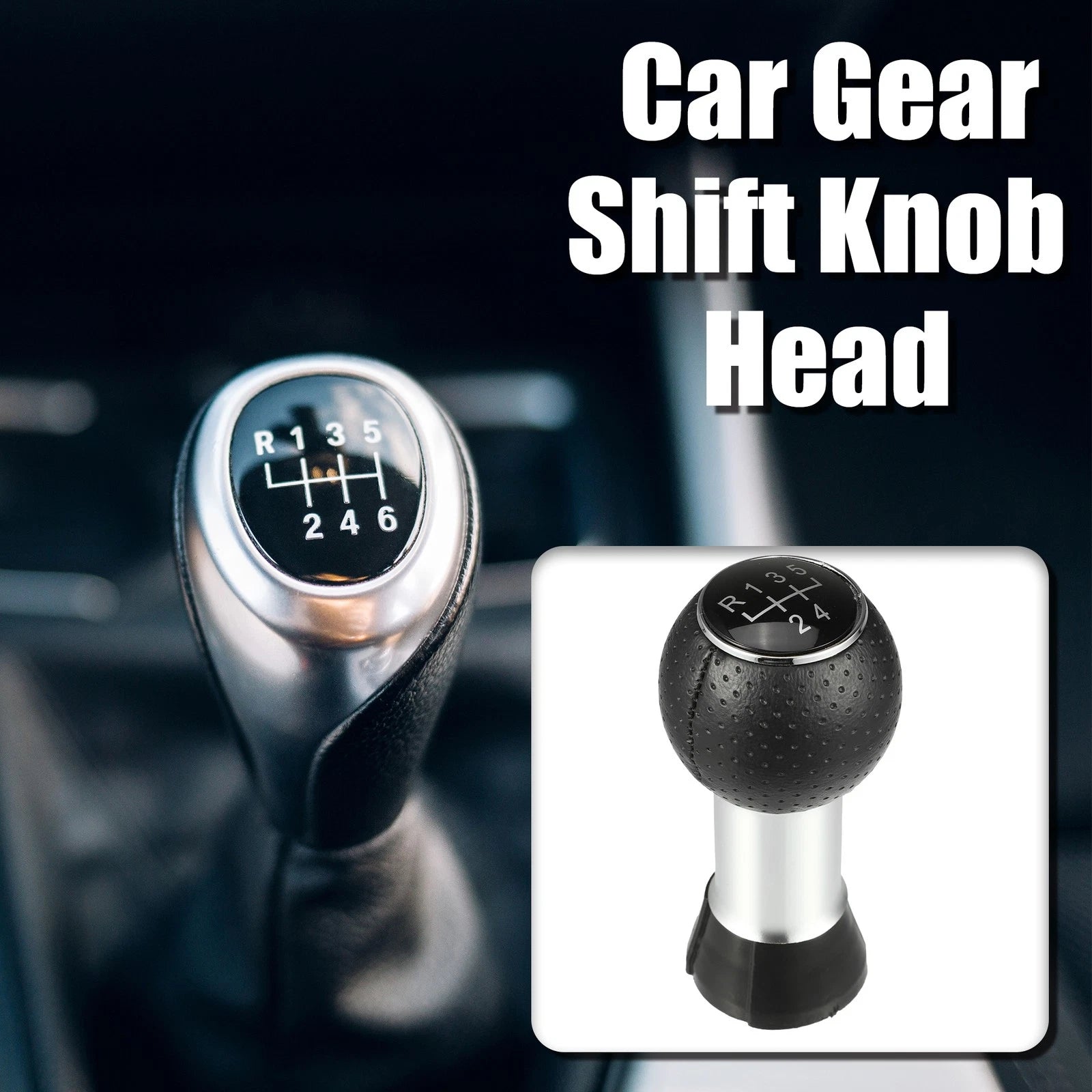 Set of 1 Gear Lever Shifter Knob for Audi A3 (2001–2003)