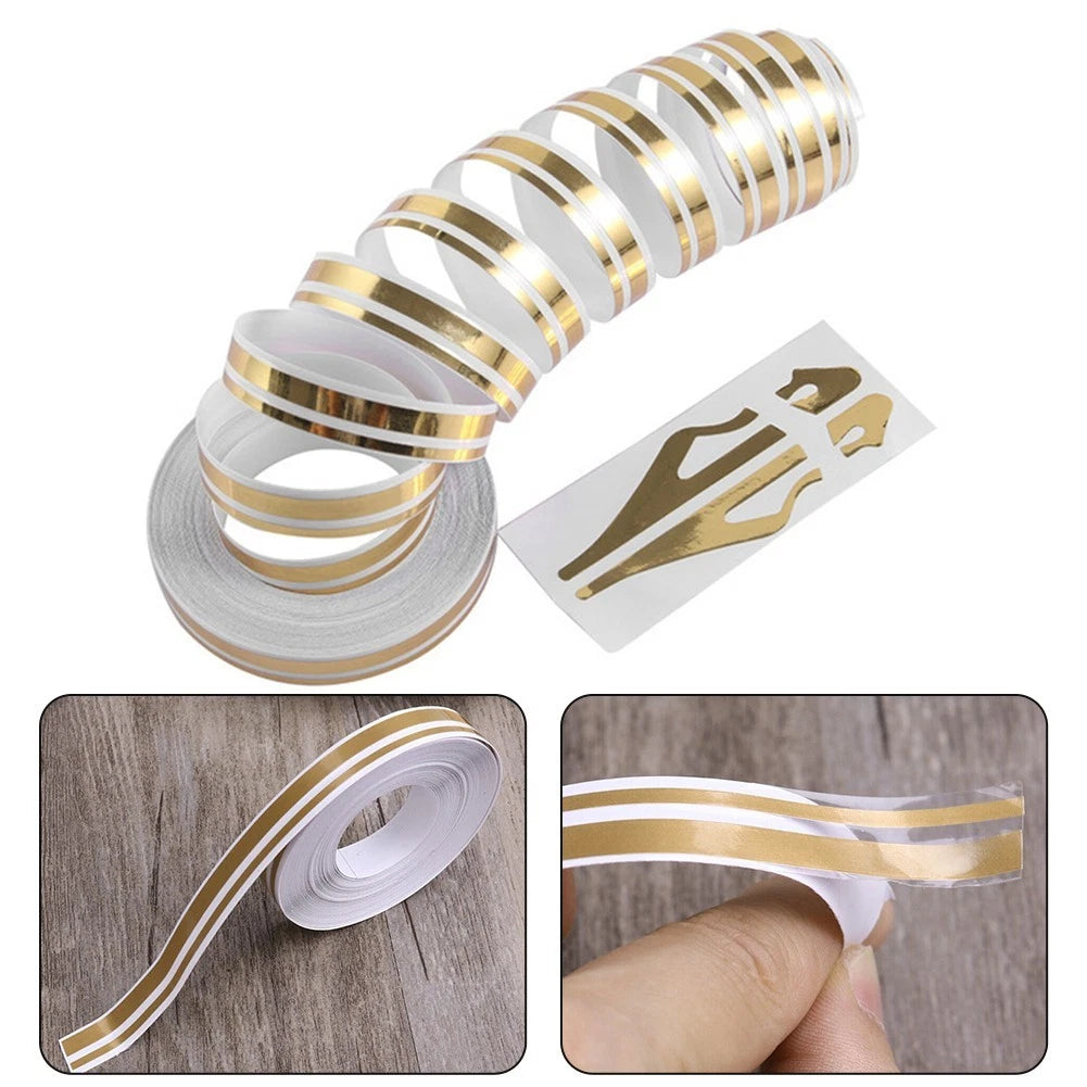 PVC Stripe Tape Decal for Car Accessories (980mm x 12mm)