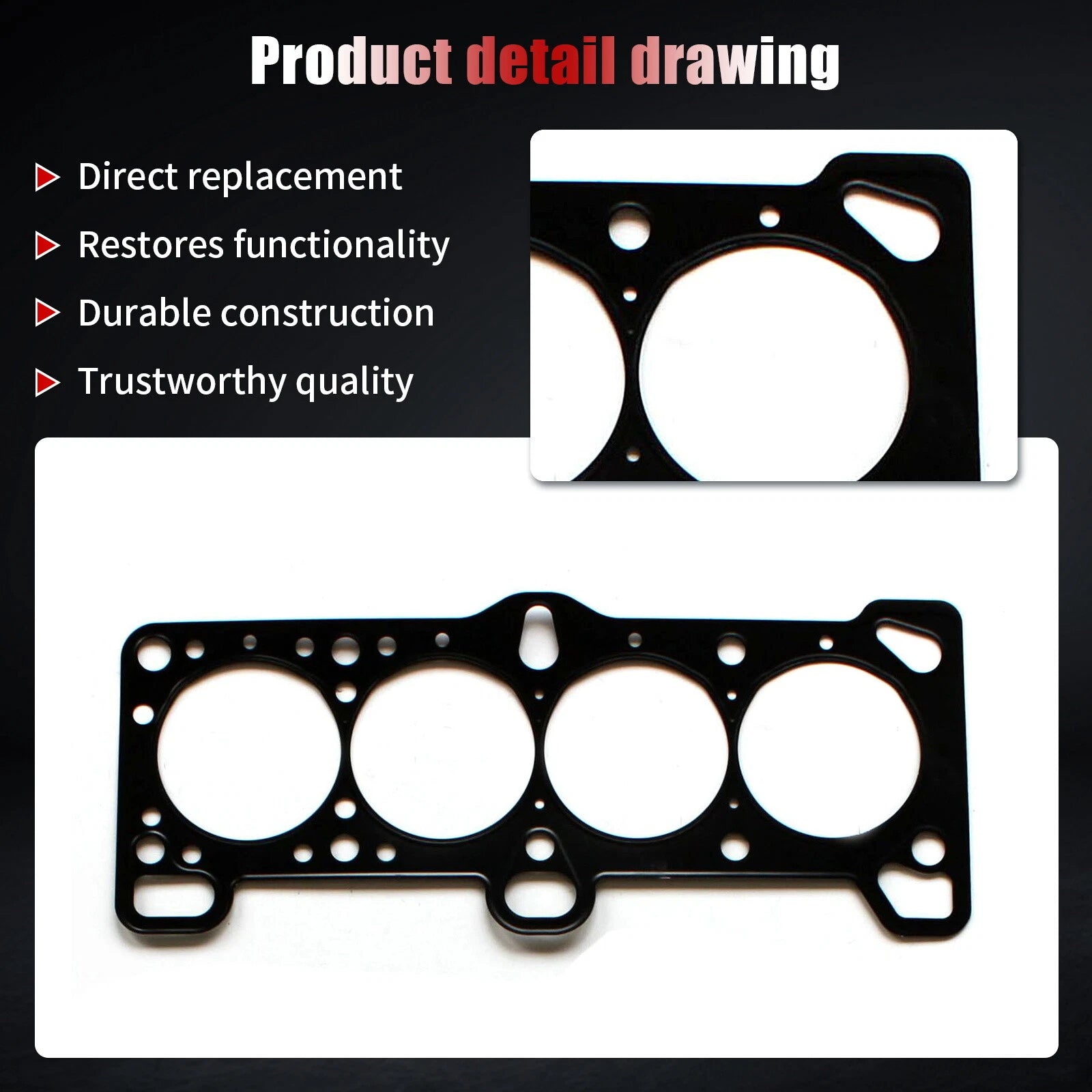 Head Gasket Set for Hyundai Accent, Kia Rio, Rio5 (2006–2011)