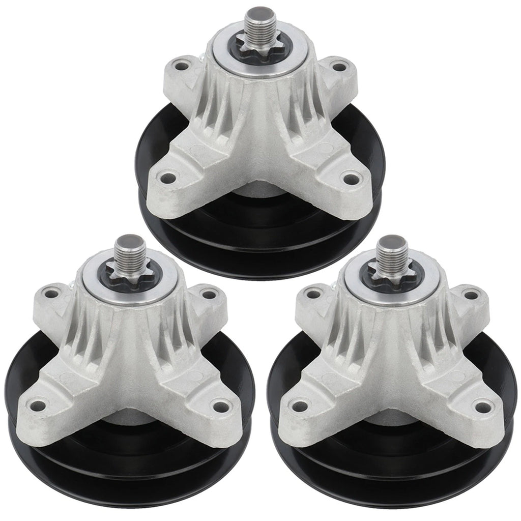 3 Spindle Assembly for Cub Cadet LTX SLTX 1050 (2010–2015) 918-04825B 918-05016