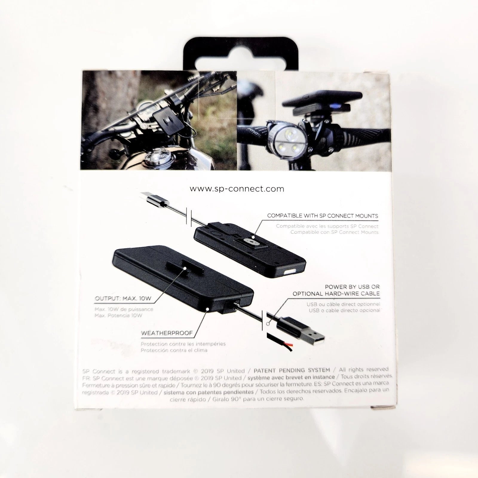 Wireless Phone Charging Module for Motorcycles (53220)