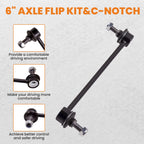 Set of 4 Sway Bar Links Kit for Toyota Camry Avalon/Lexus ES330 RX350
