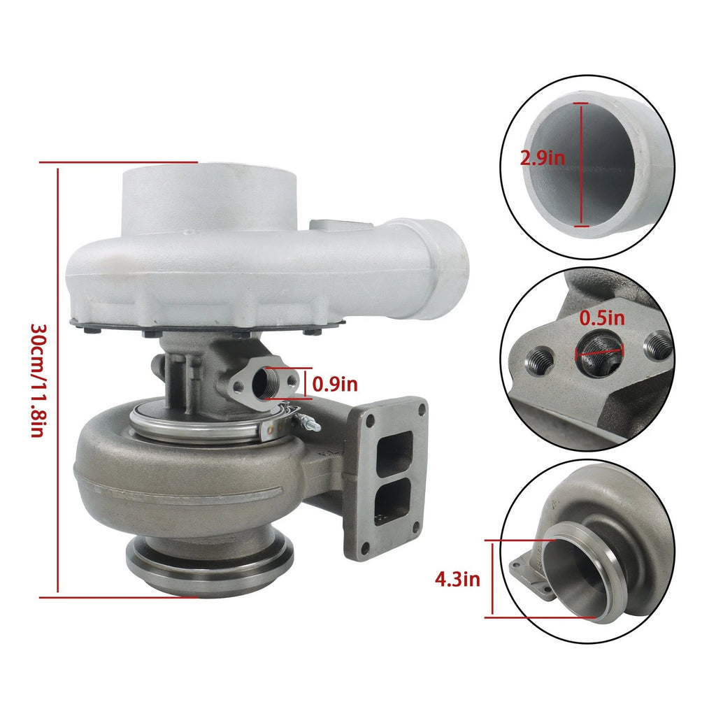 Turbocharger for Cummins NTC855 NTC320 NTCC400 NTC400 (Year Range Not Specified)