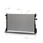 Aluminum Cooling Radiator DPI-13040 for Escape/Tribute/Mariner (2008–2012)