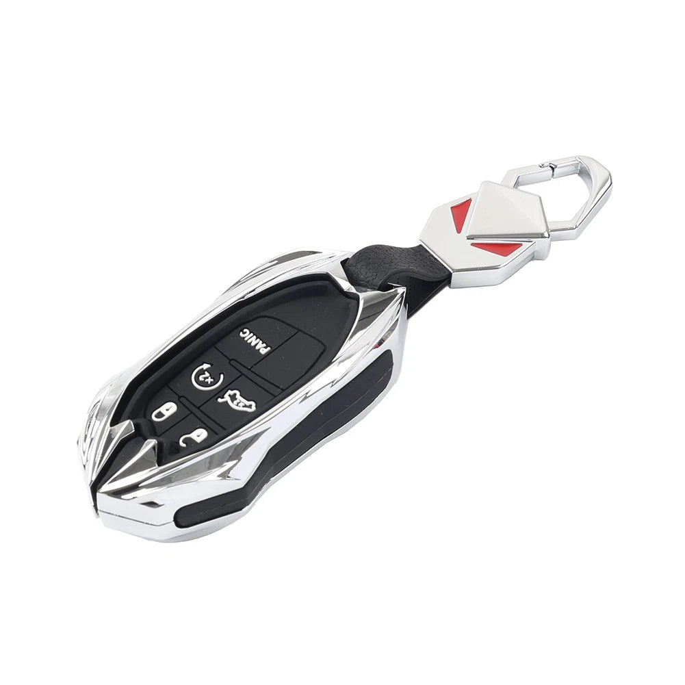 Smart Key Fob Shell Cover for Dodge Charger, Jeep Grand Cherokee (2011–2023)
