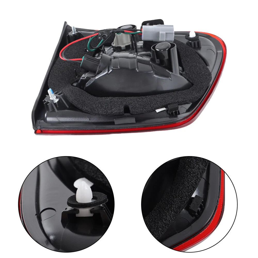 Right Passenger Side Taillight for Toyota Sequoia (2018â2021) Clear Red