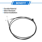 Hood Latch Release Cable for Honda Civic (1996–2000) No. 74130T0AA01