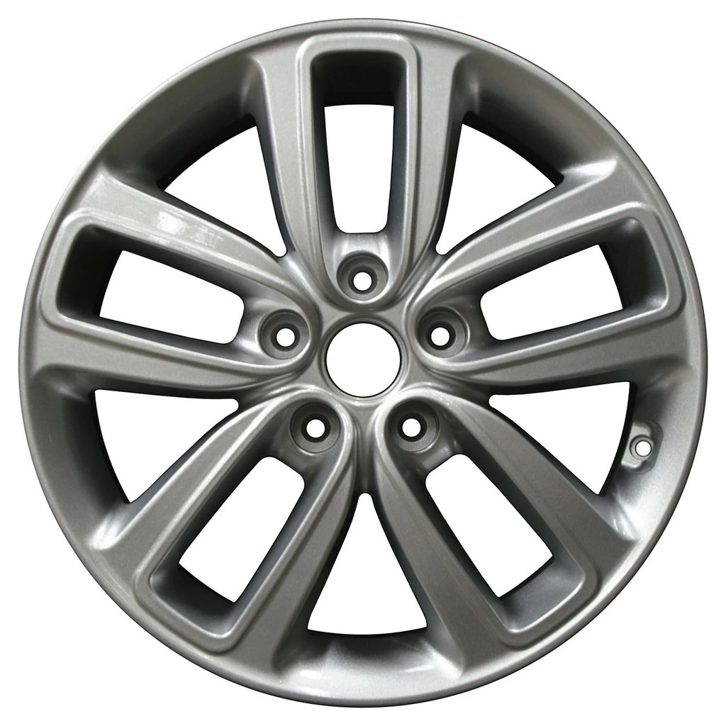 17x6.5 Factory Wheel Replacement Sparkle Silver Full Face for Kia Soul (2014–2019)