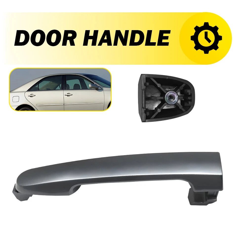 Exterior Door Handle for Toyota Corolla (2003–2013) Smooth Gray Front Right