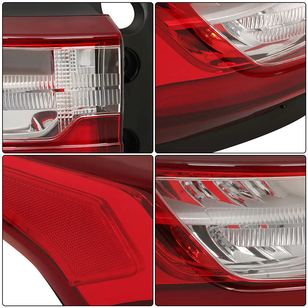 Set of 2 LED Tail Lights Assembly for Chevrolet Traverse (2018–2020)