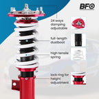 Full Coilovers 24 Way Adjustable Suspension Kit for Honda Accord (2013–2017)