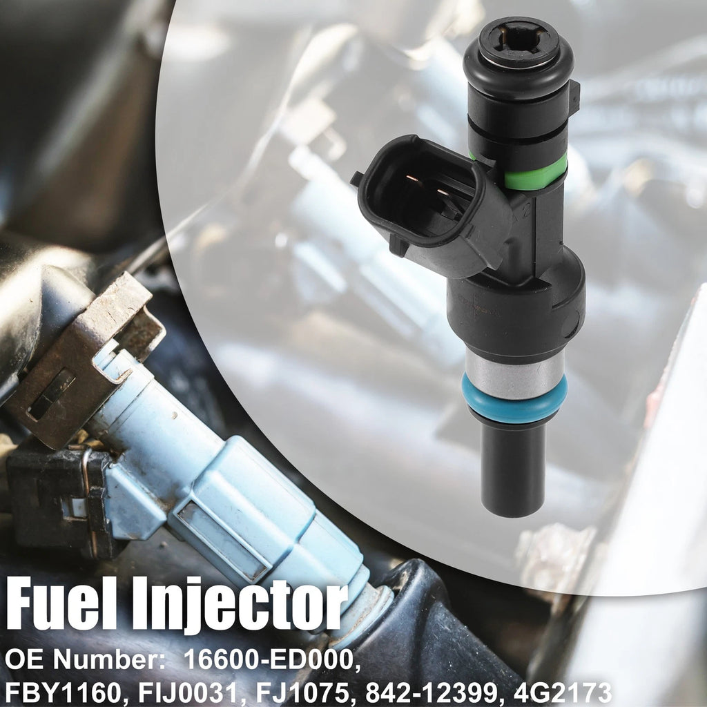 Fuel Injector 16600-ED000 for Nissan Versa Micra Tiida Qashqai (2007–2013)