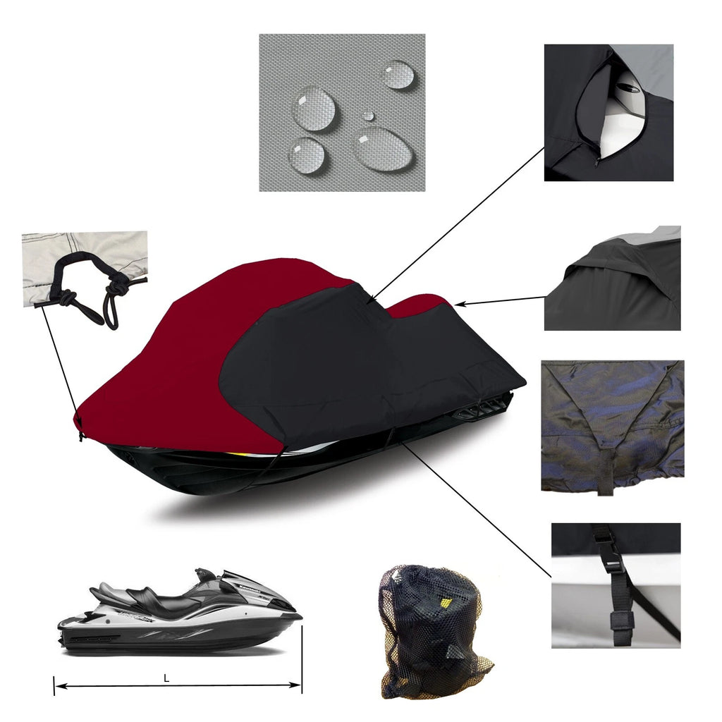 Heavy Duty Trailerable Storage Cover for Sea Doo RXT (2005–2008)
