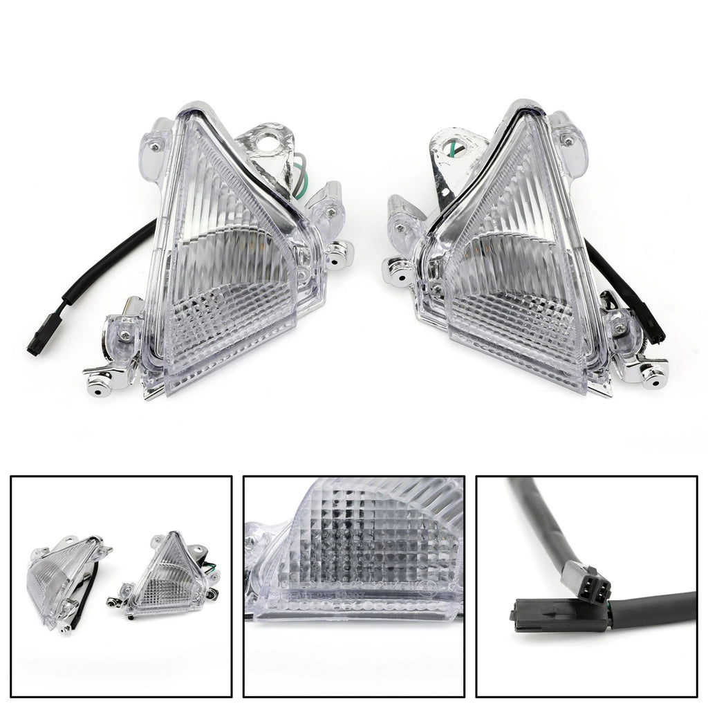 Front Turn Signal Lens for Kawasaki ZX10R (2004–2005) Clear