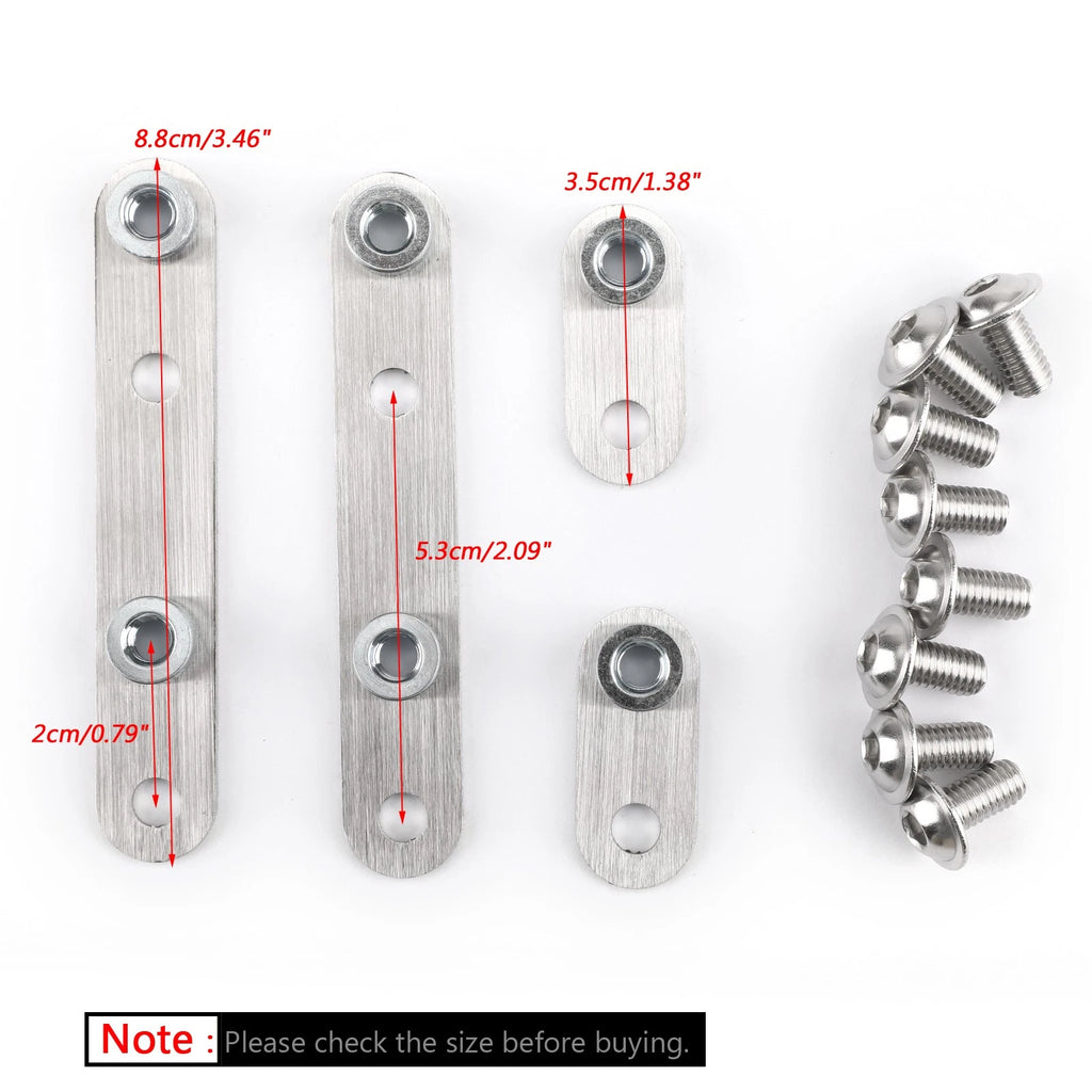 Stainless Steel Front Fender Riser Lift Kit for Honda CRF1000L Africa Twin (2016–2018)