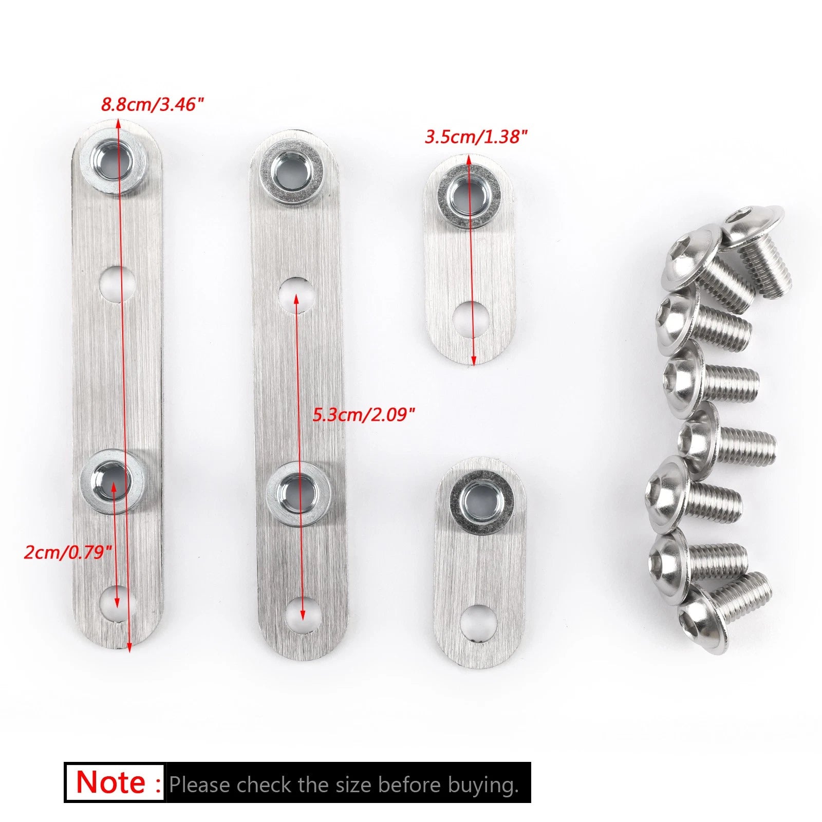 Stainless Steel Front Fender Riser Lift Kit for Honda CRF1000L Africa Twin (2016–2018)