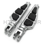 Chrome Flat Wing Footpeg FootRest for Harley Breakout FXBR (2018–2019)