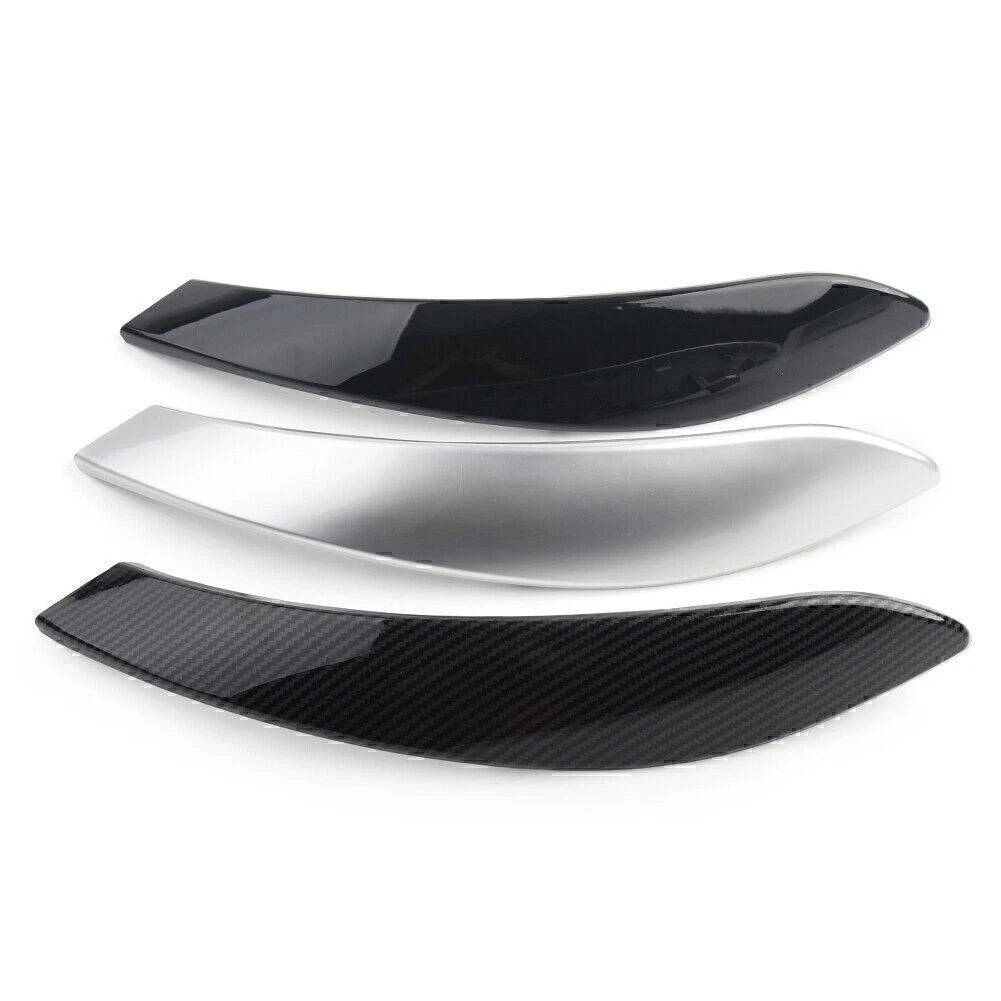 1Pc Carbon Fiber Right Inner Door Handle Panel Cover Trim for BMW 3 4 Series (2012–2020)