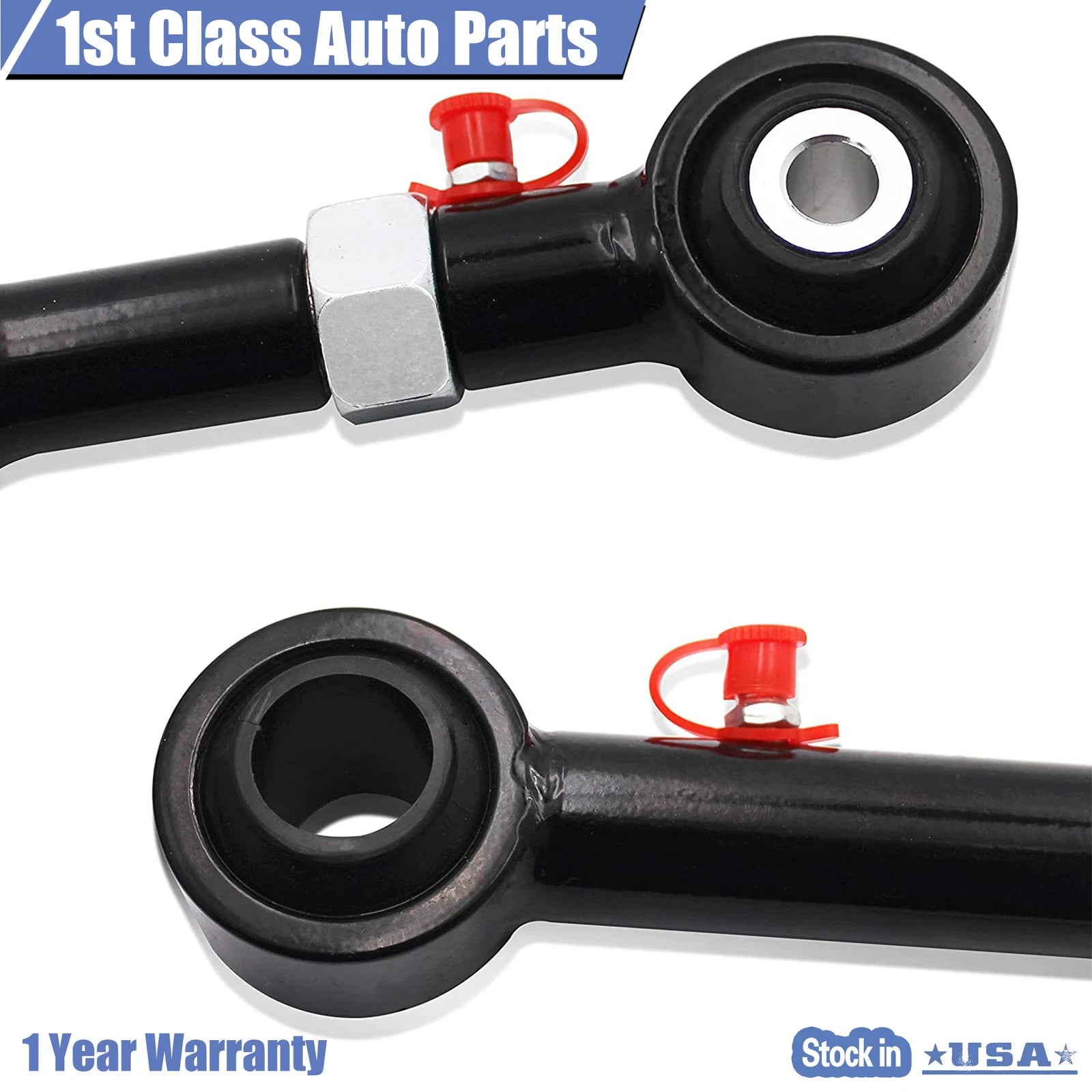 Set of 2 Front Sway Bar Link Quicker Disconnects for Jeep Wrangler TJ (1997–2006)