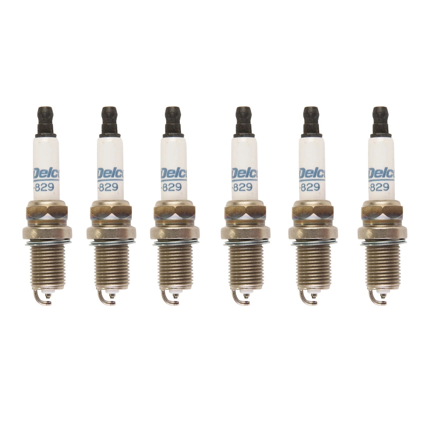 Set of 6 ACDelco Platinum Spark Plugs for 911 Boxster Cayman Touareg S90 V90 XC90