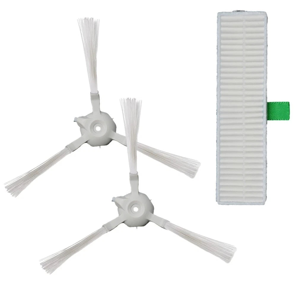 Set of 2 Filters with 2 Side Brushes for