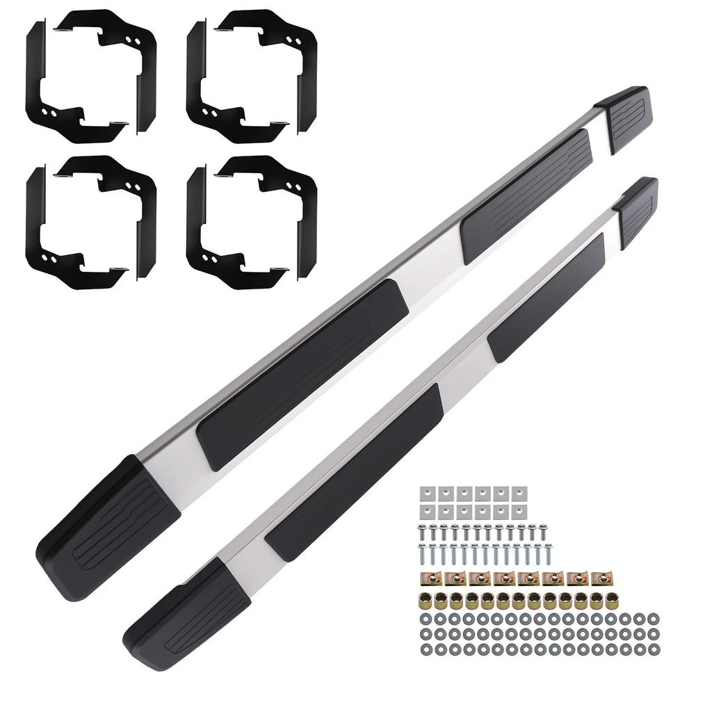 Nerf Bar Side Step for Silverado 1500/2500HD/3500HD (2019–2026) Black