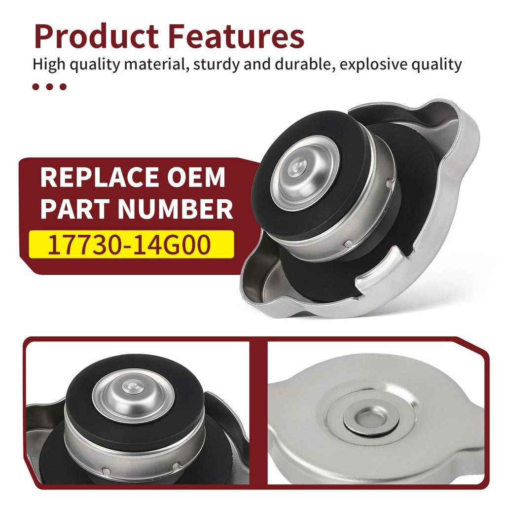 Radiator Cap for Suzuki GSX650F, Boulevard M90, C90, V-Strom 800, 1000 (2008–2017)