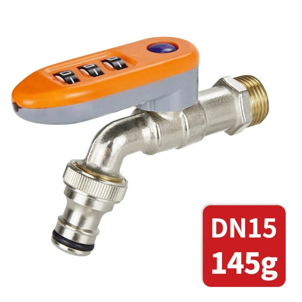 Faucet Lock System for RV Valve Handles (Outdoor Garden)