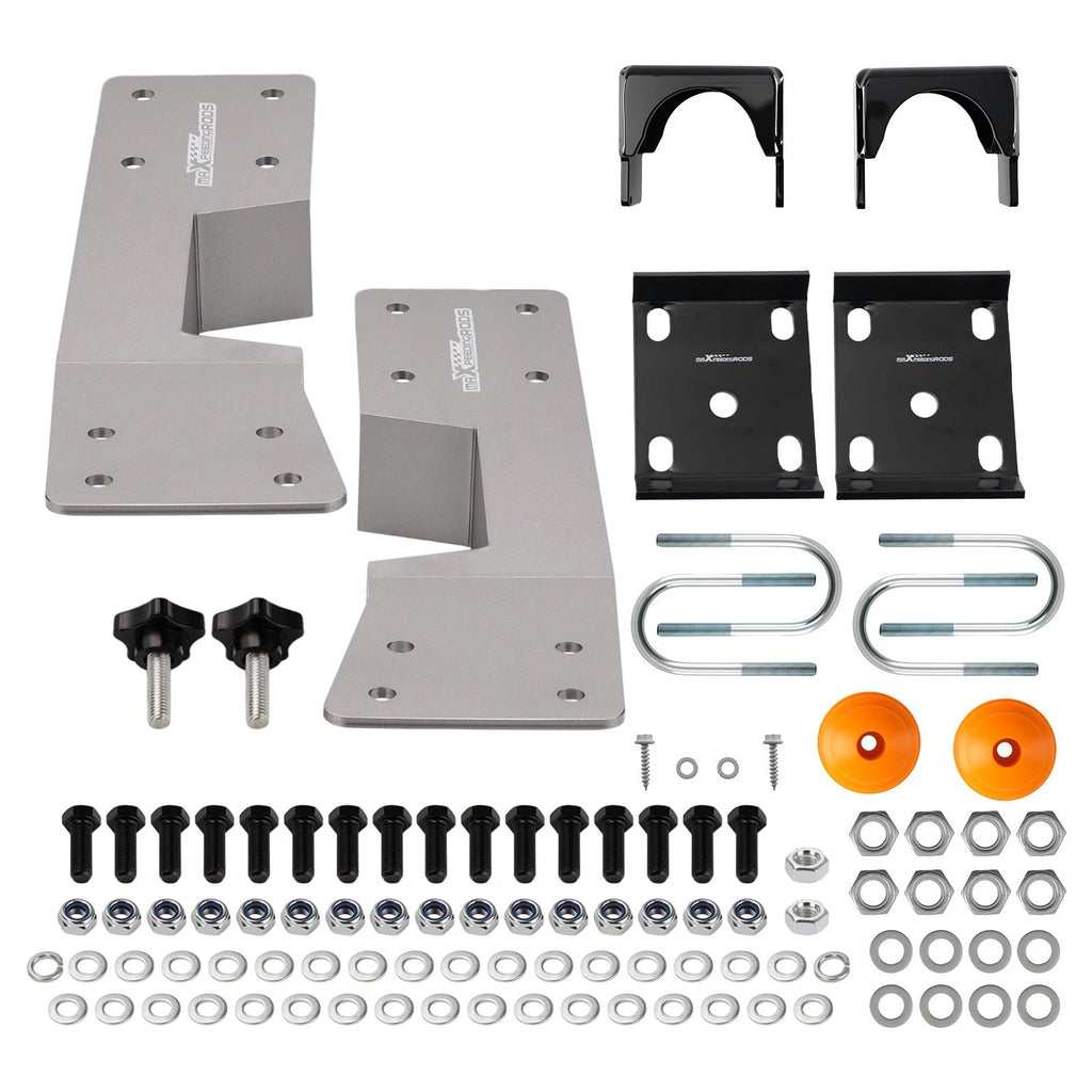 6 Inch Rear Drop Flip & C Notch Kit for Chevy Silverado GMC Sierra 1500 (1999–2006)
