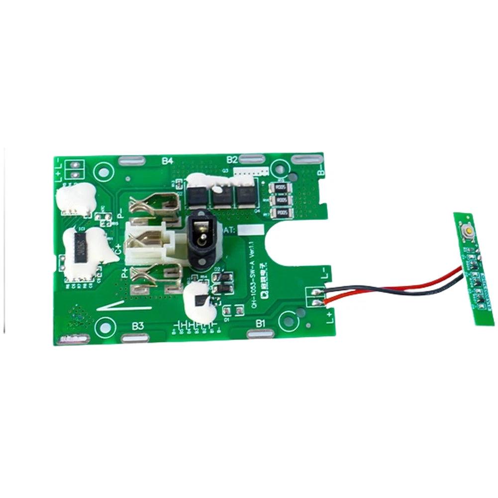 Electric Drill Battery Protection Board with 3MOS and LED Light