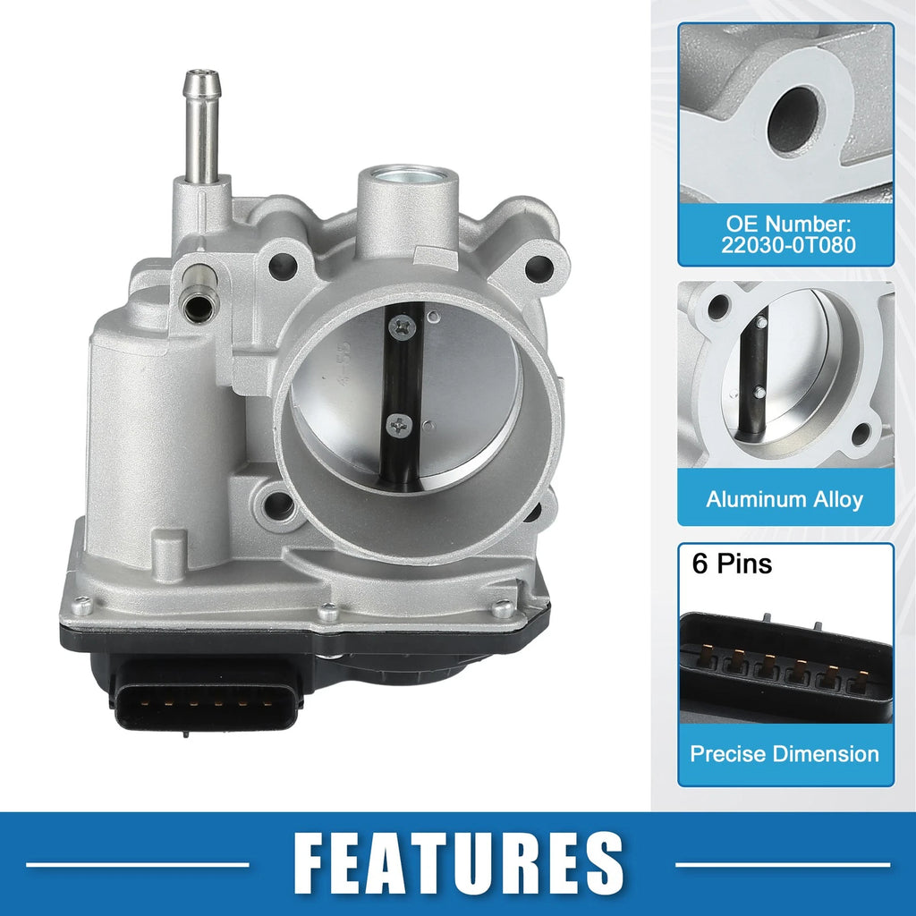 Throttle Body Actuator No.22030-0T080 for Toyota Corolla 1.8L L4 (2011–2019)