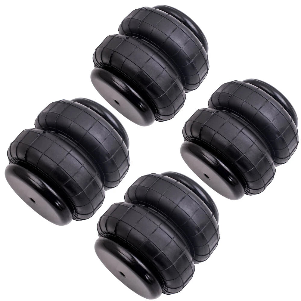 Set of 4 Air Ride Spring Bags 5000lb 1/2" NPT for Heavy Duty Truck