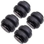 Set of 4 Air Ride Spring Bags 5000lb 1/2" NPT for Heavy Duty Truck