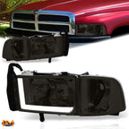 2X Tape On Side Window Visors for Dodge Challenger (2008–2018)