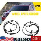 2X Rear ABS Wheel Speed Sensor for Buick Enclave GMC Acadia Chevy Traverse (2008–2017)