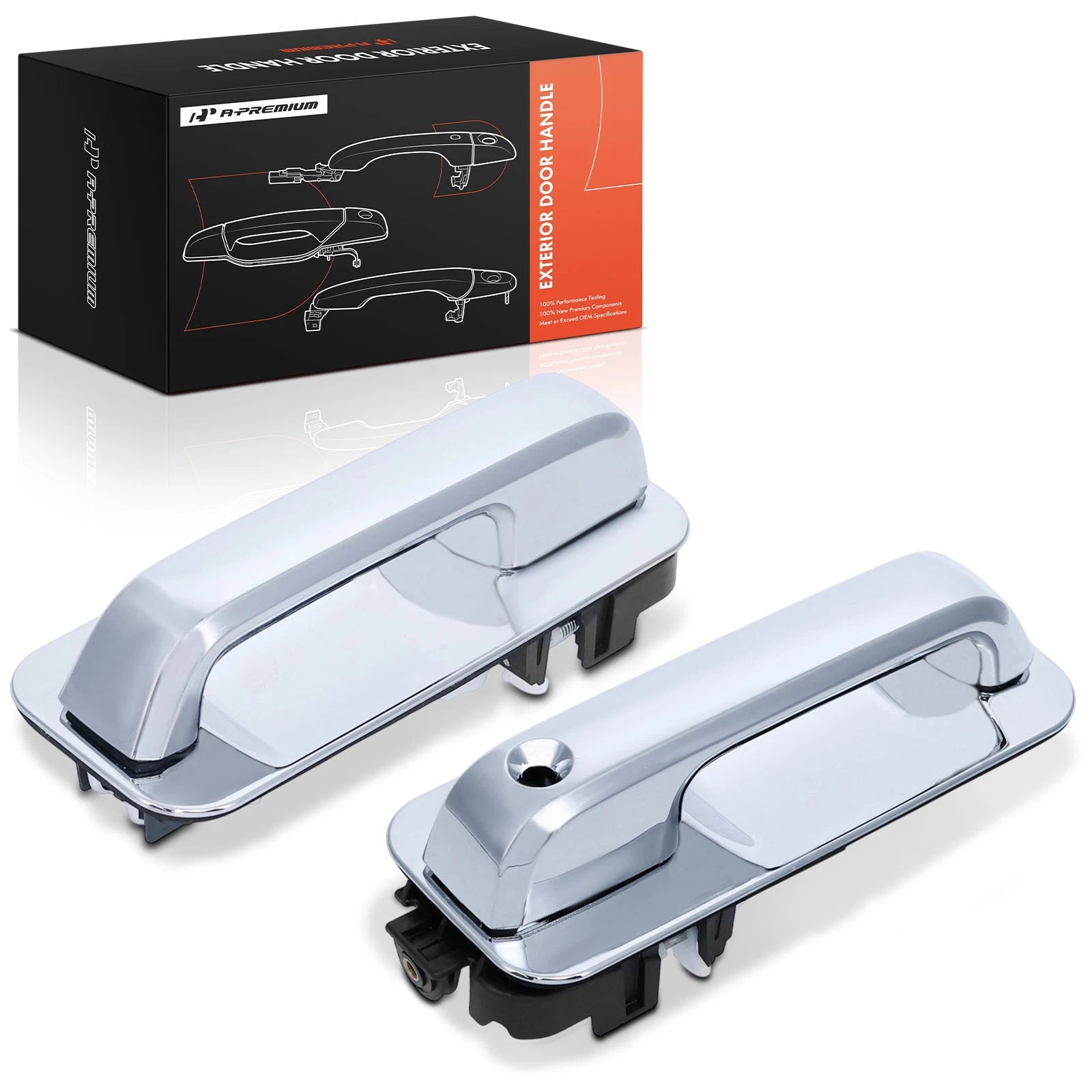 2X Front Exterior Door Handle for Ford F-150 (2015–2020)