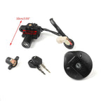 Ignition Switch Lock & Fuel Gas Cap Key Set for Yamaha XT660 (2004–2011)
