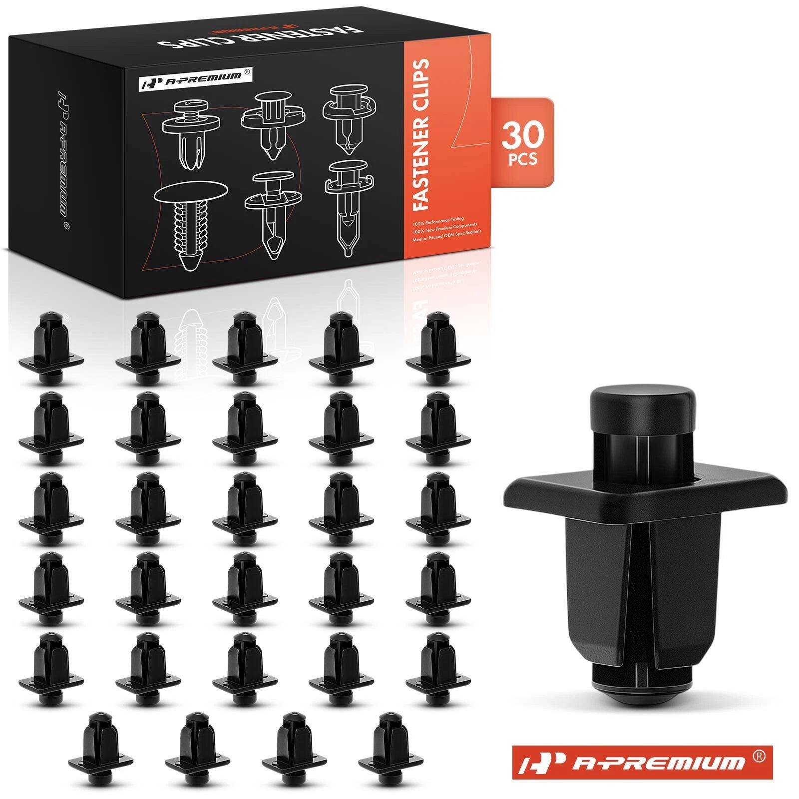 30Pcs Nylon Cowl Grille Clip Retainer for Nissan 