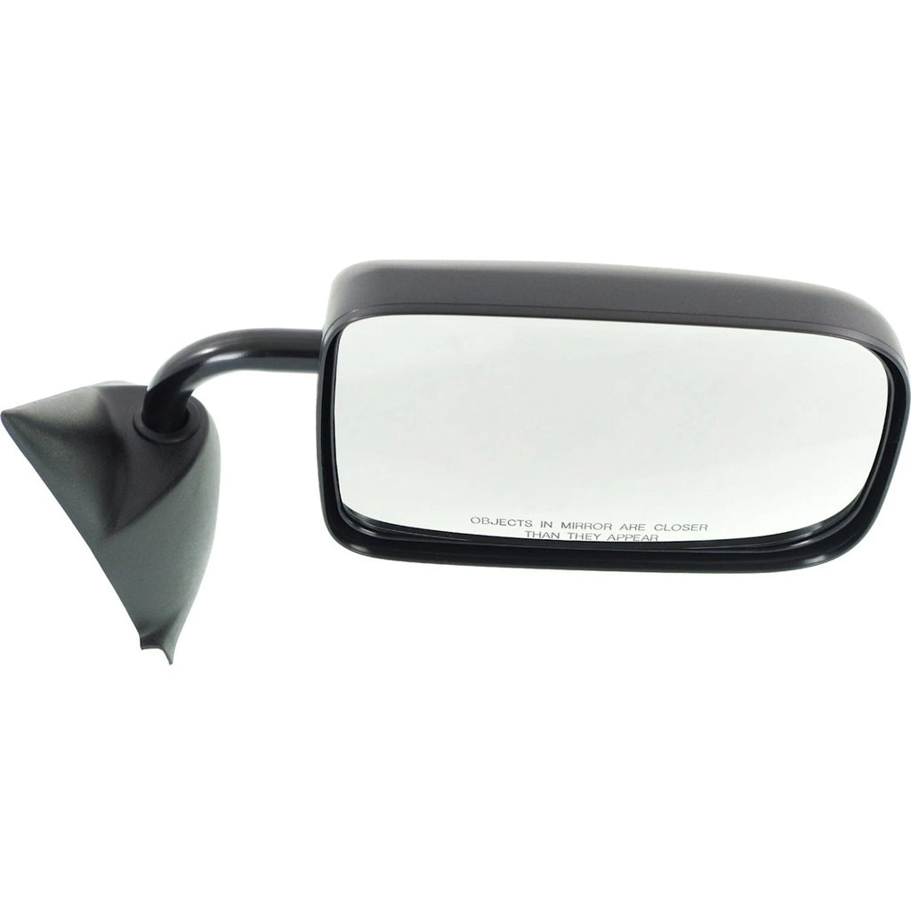 Set of 2 Textured Manual Side View Mirrors for Dodge Ram 2500 1500