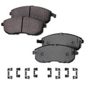 Front Ceramic Brake Pad Set for Nissan Sentra (2007–2010)