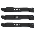 Set of 3 Outer Mulch Blades for 46" Decks (742-0611, 742-0644)